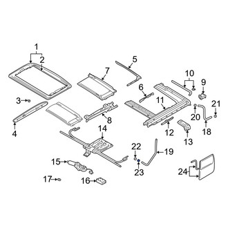 Hyundai OE - Grille Emblem Grommet