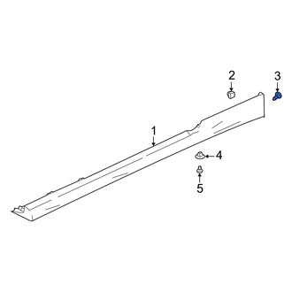 Hyundai OE - Luggage Compartment Cover Nut