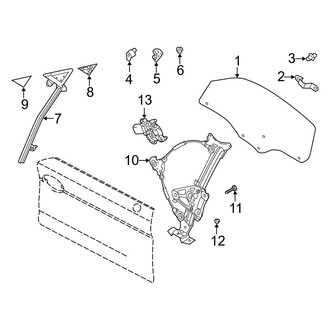 Hyundai OE - Door - Glass & Hardware