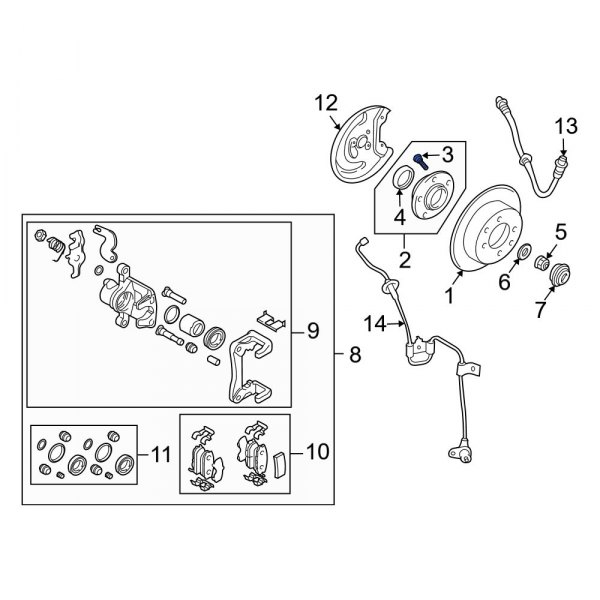 Wheel Lug Bolt