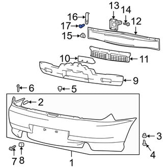 Hyundai OE - Door Interior Trim Panel Screw