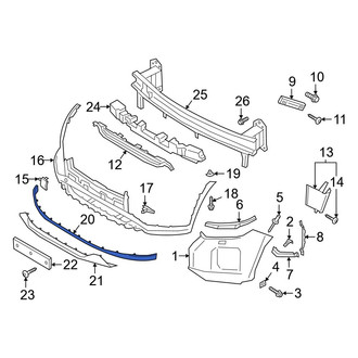 Hyundai OE - Front Spoiler