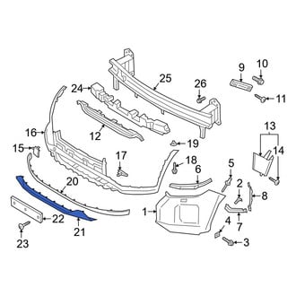 Hyundai OE - Front Valance Panel