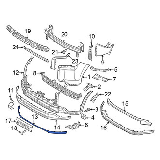 Hyundai OE - Front Spoiler