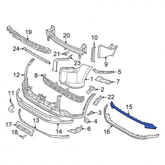 Hyundai OE 86577S8ZA0 - Front Valance Panel