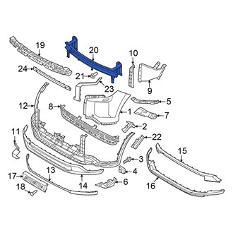 Hyundai OE - Front Bumper Impact Bar
