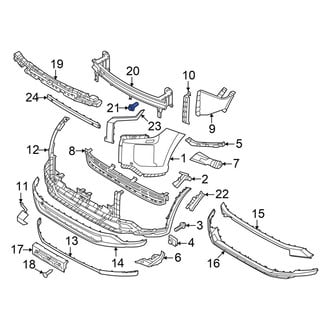 Hyundai OE - Bumper Impact Bar Bolt