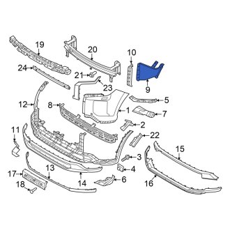 Hyundai OE - Front Right Brake Air Duct