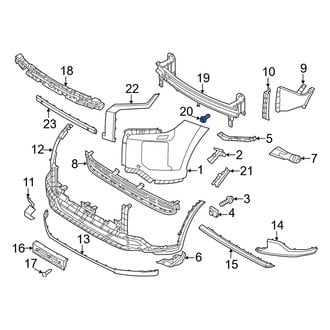 Hyundai OE - Bumper Impact Bar Bolt