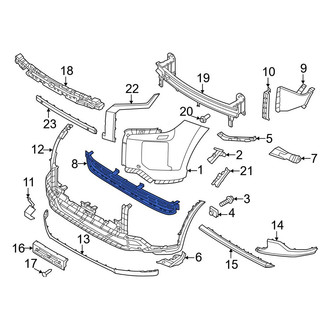 Hyundai OE - Front Lower Grille