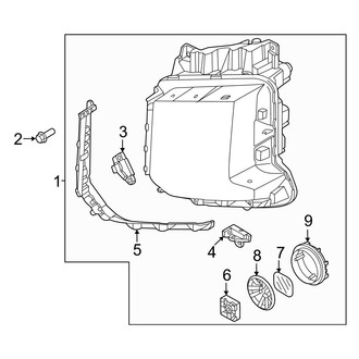 Hyundai OE - Front Lamps - Headlamp Components (LED)