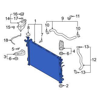Hyundai OE - Radiator