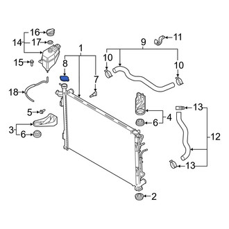 Hyundai OE - Radiator Cap