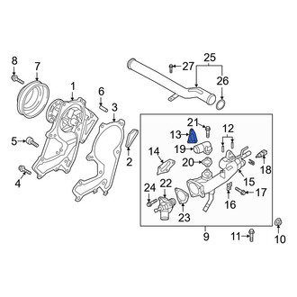 Hyundai OE - Engine Coolant Thermostat Gasket