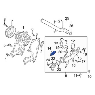 Hyundai OE - Engine Coolant Thermostat Gasket