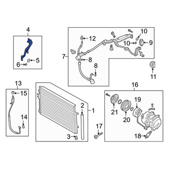 Hyundai OE - A/C Pipe