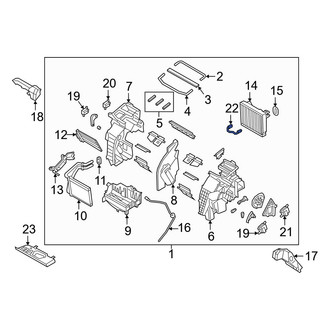 Hyundai OE - A/C Evaporator Temperature Sensor