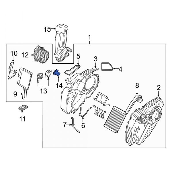 HVAC Blower Motor Resistor