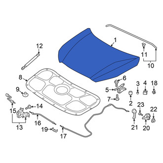 Hyundai OE - Front Hood Panel