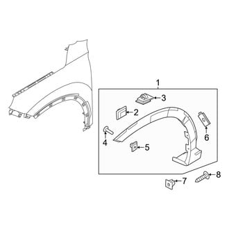 Hyundai OE - Fender - Exterior Trim