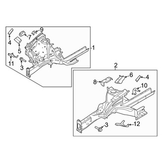 Hyundai OE - Fender - Structural Components & Rails