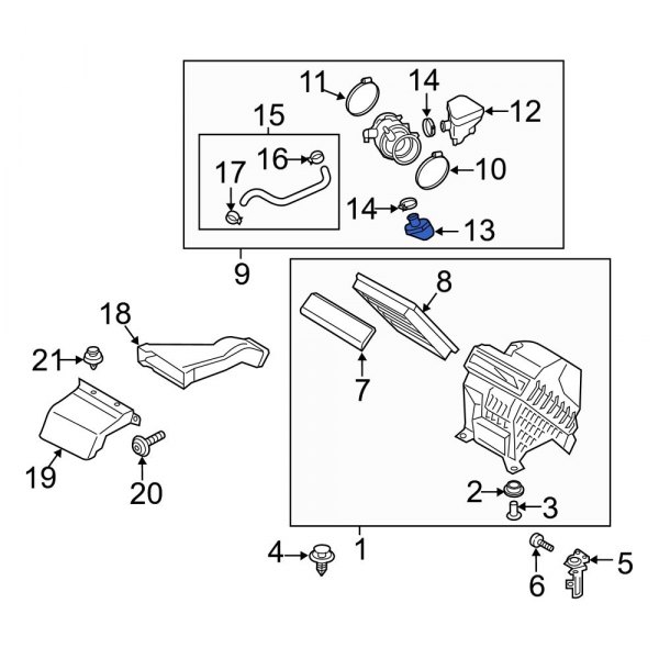 Engine Air Intake Resonator