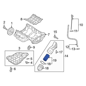 Hyundai OE - Engine Oil Filter Element