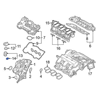 Hyundai OE - Engine Oil Filler Tube Gasket
