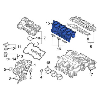 Hyundai OE - Lower Engine Intake Manifold