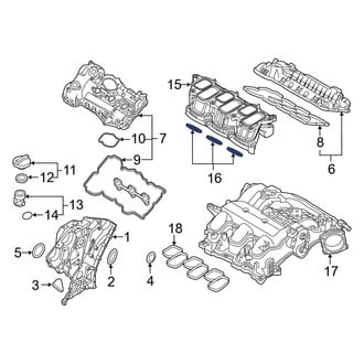 Hyundai OE - Lower Engine Intake Manifold Gasket