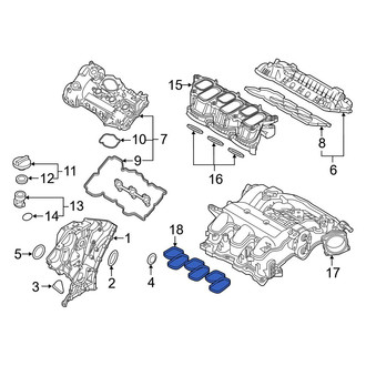 Hyundai OE - Upper Fuel Injection Plenum Gasket