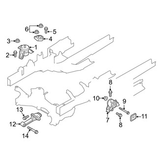 Hyundai OE - Engine / Transaxle - Engine & Transmission Mounting