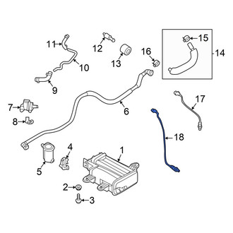 Hyundai OE - Rear Right Oxygen Sensor