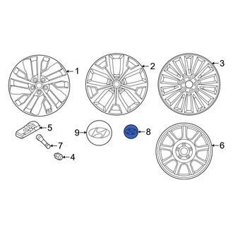 Hyundai OE - Wheel Cap