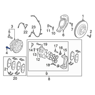 Hyundai OE - CV Joint Bolt
