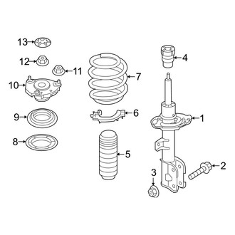 Hyundai OE - Front Suspension - Struts & Components