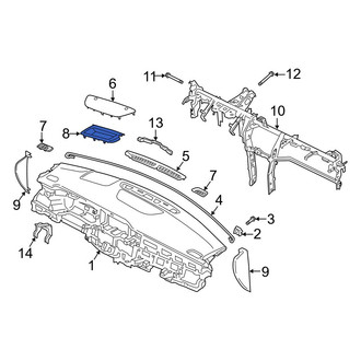Hyundai OE - Instrument Panel Bezel