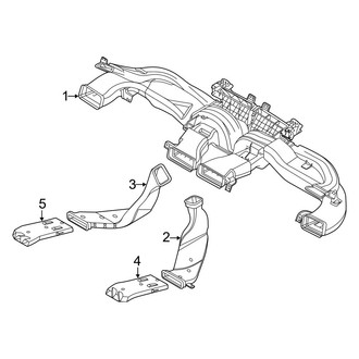 Hyundai OE - Instrument Panel - Ducts
