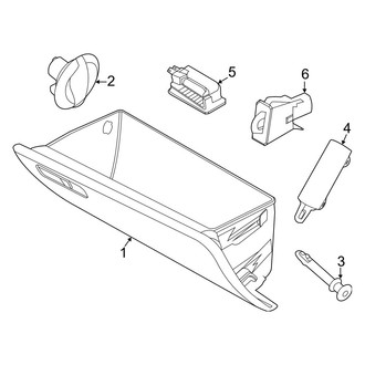 Hyundai OE - Instrument Panel - Glove Box