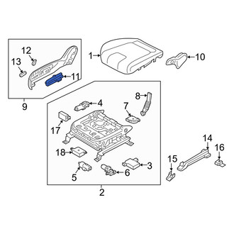 Hyundai OE - Front Right Power Seat Switch