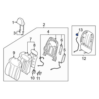 Hyundai OE - Front Left 12 Volt Accessory Power Outlet