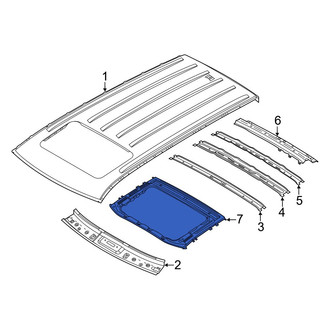 Hyundai OE - Front Sunroof Reinforcement
