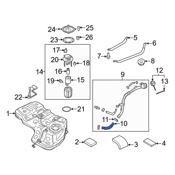 Fuel Filler Hose