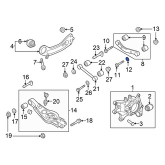 Hyundai OE - Disc Brake Caliper Washer