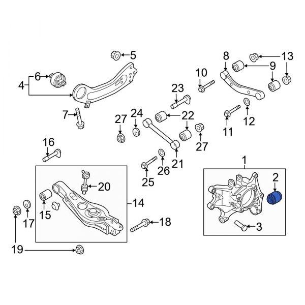 Suspension Knuckle Bushing