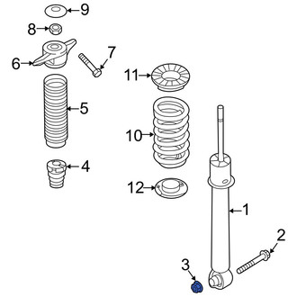 Hyundai OE - Front Suspension Crossmember Nut