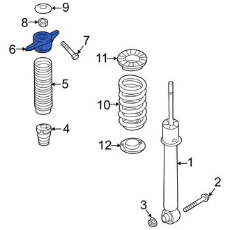 Hyundai OE - Rear Suspension Shock Absorber Mount
