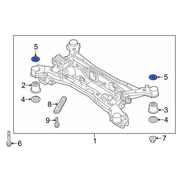 Suspension Subframe Washer