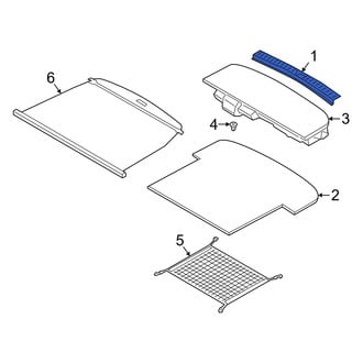 Hyundai OE - Rear Liftgate Trim Scuff Plate
