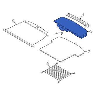 Hyundai OE - Rear Floor Storage Compartment